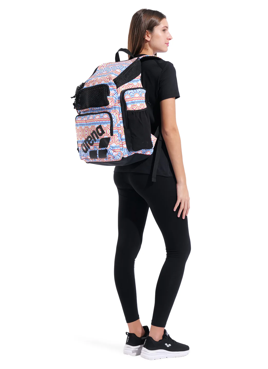 Arena One Go Sunrise Allover 45L Backpack - Image 2