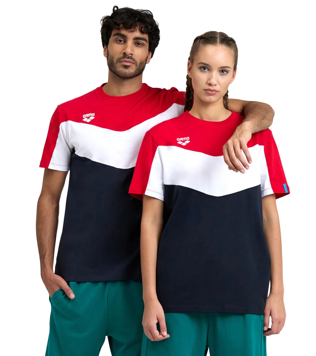 Arena Unisex Color Block Short Sleeve T-Shirt - Image 17