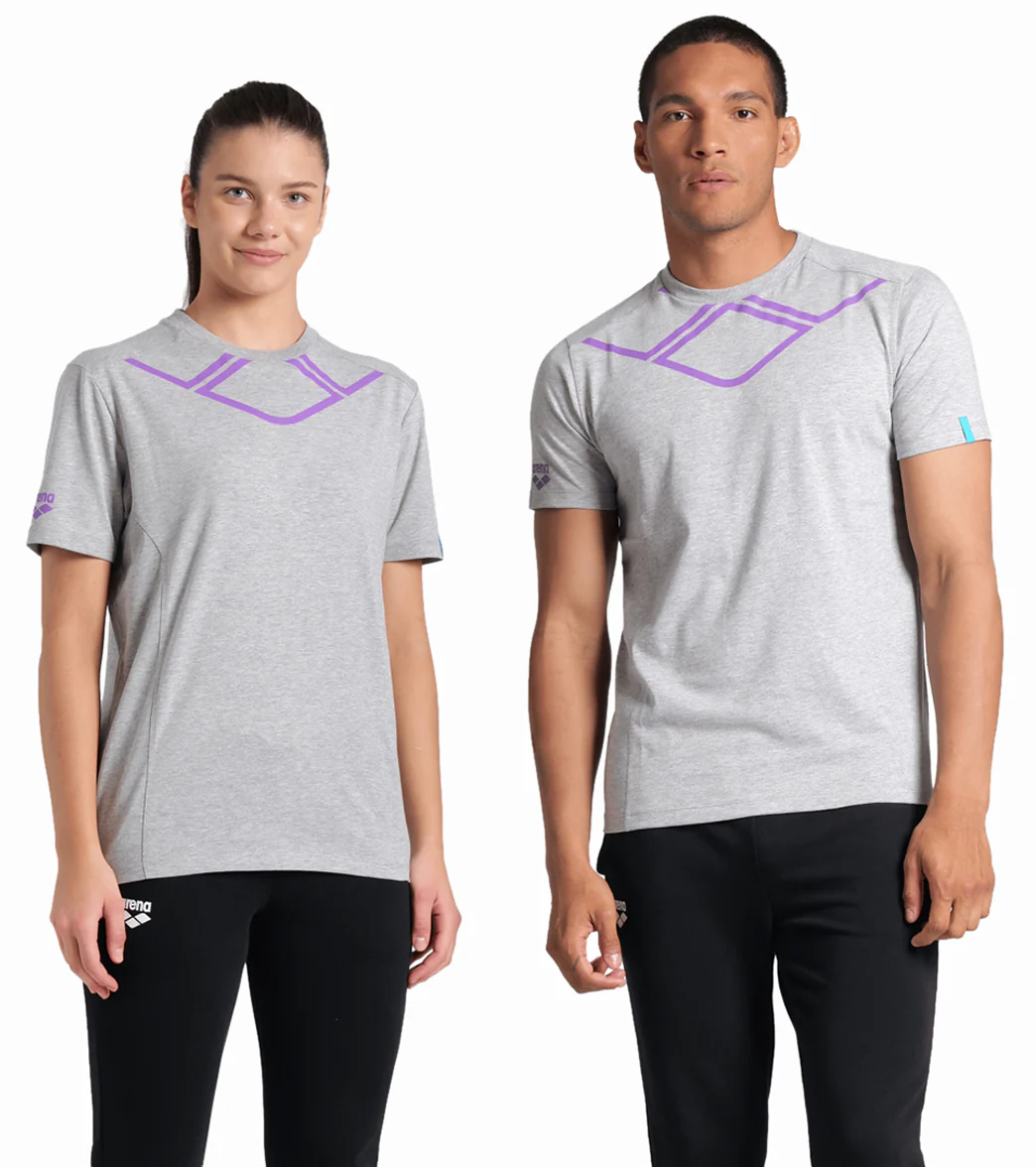 Arena Unisex Logo Cotton Short Sleeve T-Shirt - Image 12