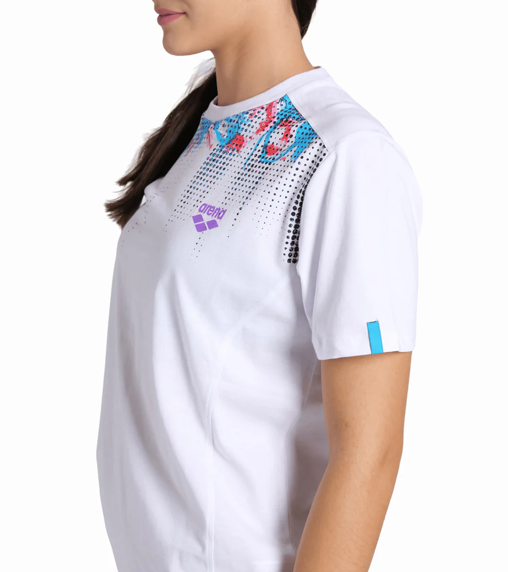 Arena Unisex Logo Cotton Short Sleeve T-Shirt - Image 52