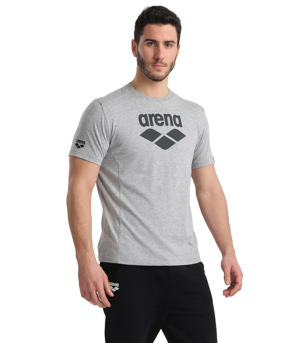 Arena Unisex Logo Cotton Short Sleeve T-Shirt - Image 58