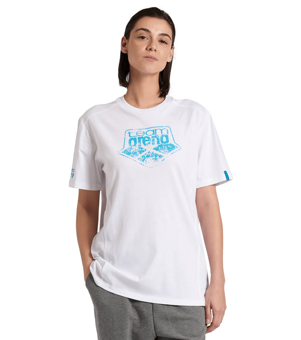 Arena Unisex Logo Cotton Short Sleeve T-Shirt - Image 81