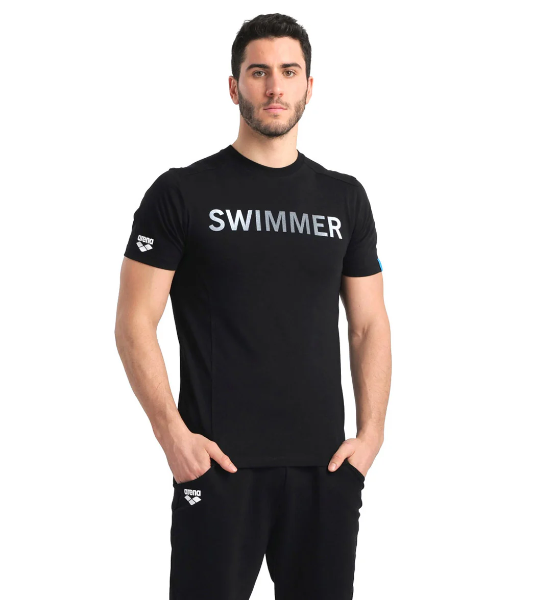 Arena Unisex Logo Cotton Short Sleeve T-Shirt - Image 88