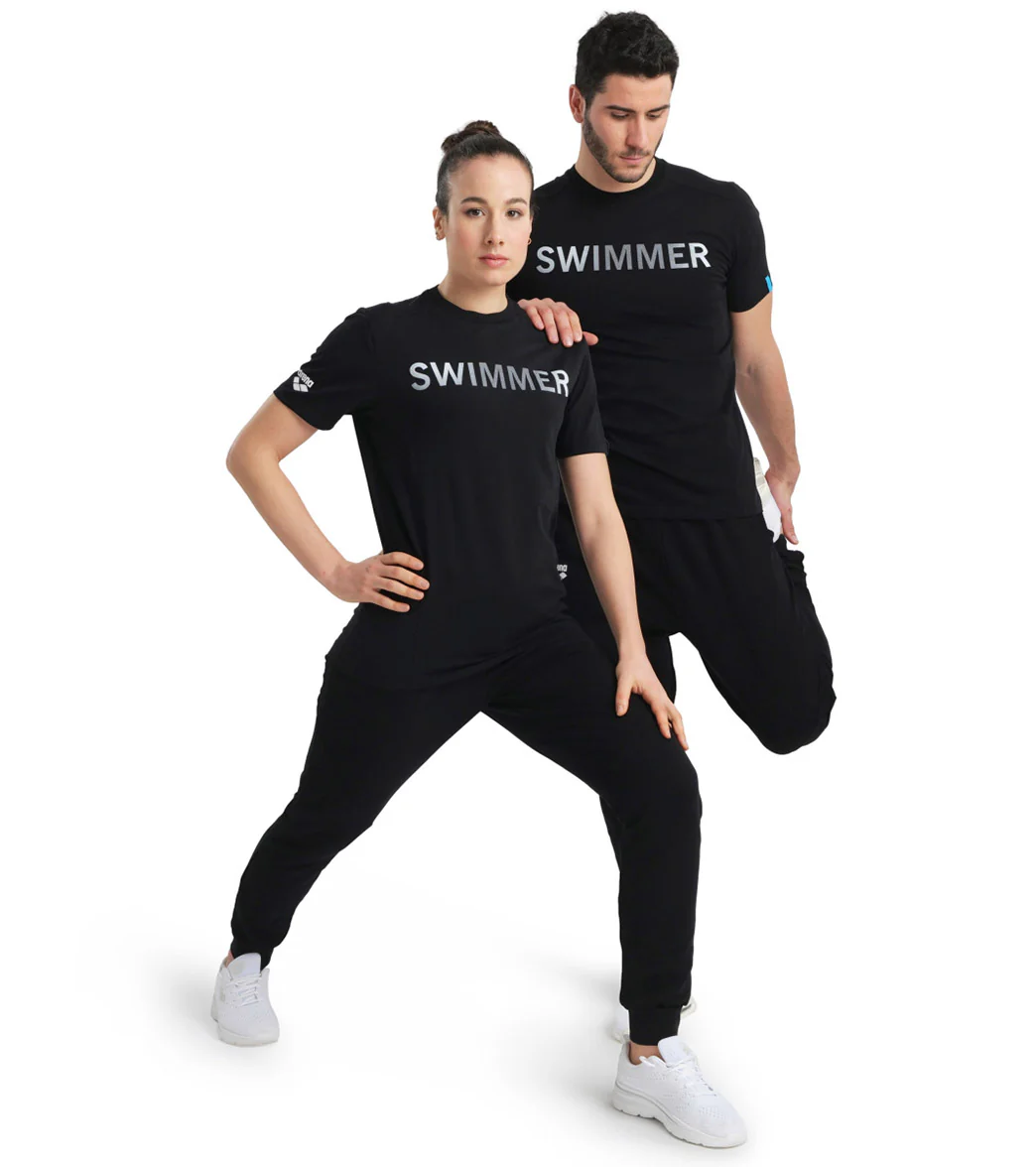 Arena Unisex Logo Cotton Short Sleeve T-Shirt - Image 92