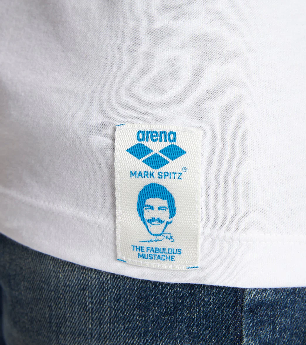 Arena Unisex Mark Spitz Face T-Shirt - Image 4