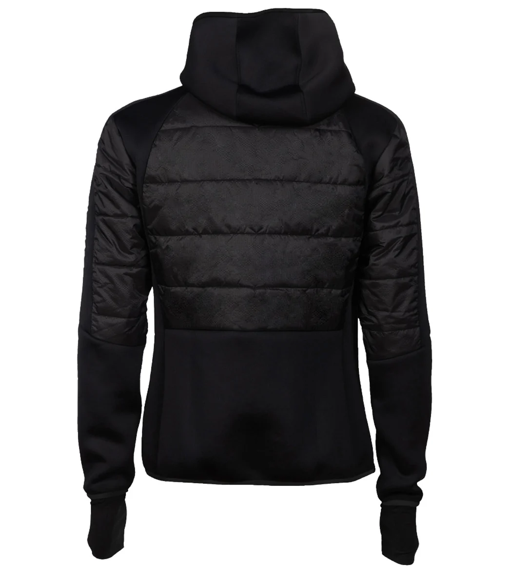 Arena Unisex Team Half-Quilted Hooded Front Zip Jacket - Image 11