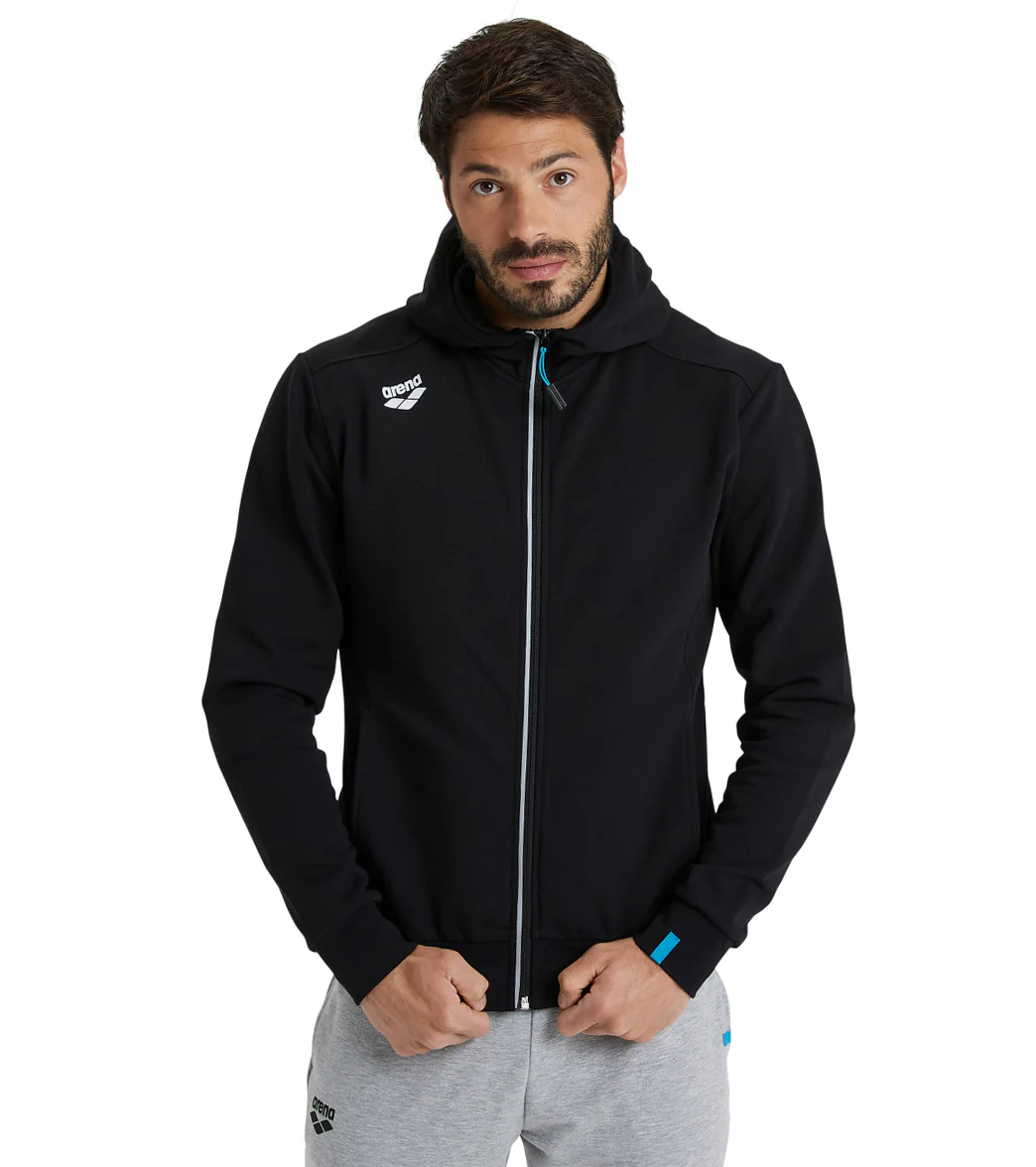Arena Unisex Team Panel Hooded Front Zip Jacket - Image 31