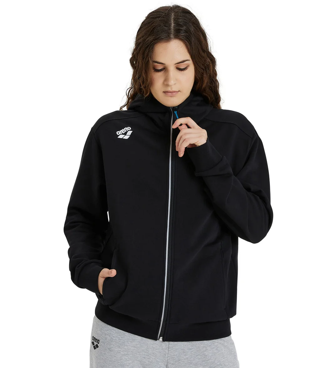 Arena Unisex Team Panel Hooded Front Zip Jacket - Image 33