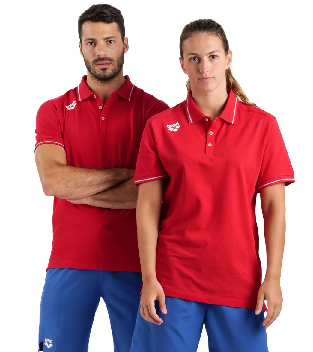 Arena Unisex Team Solid Cotton Short Sleeve Polo - Image 77