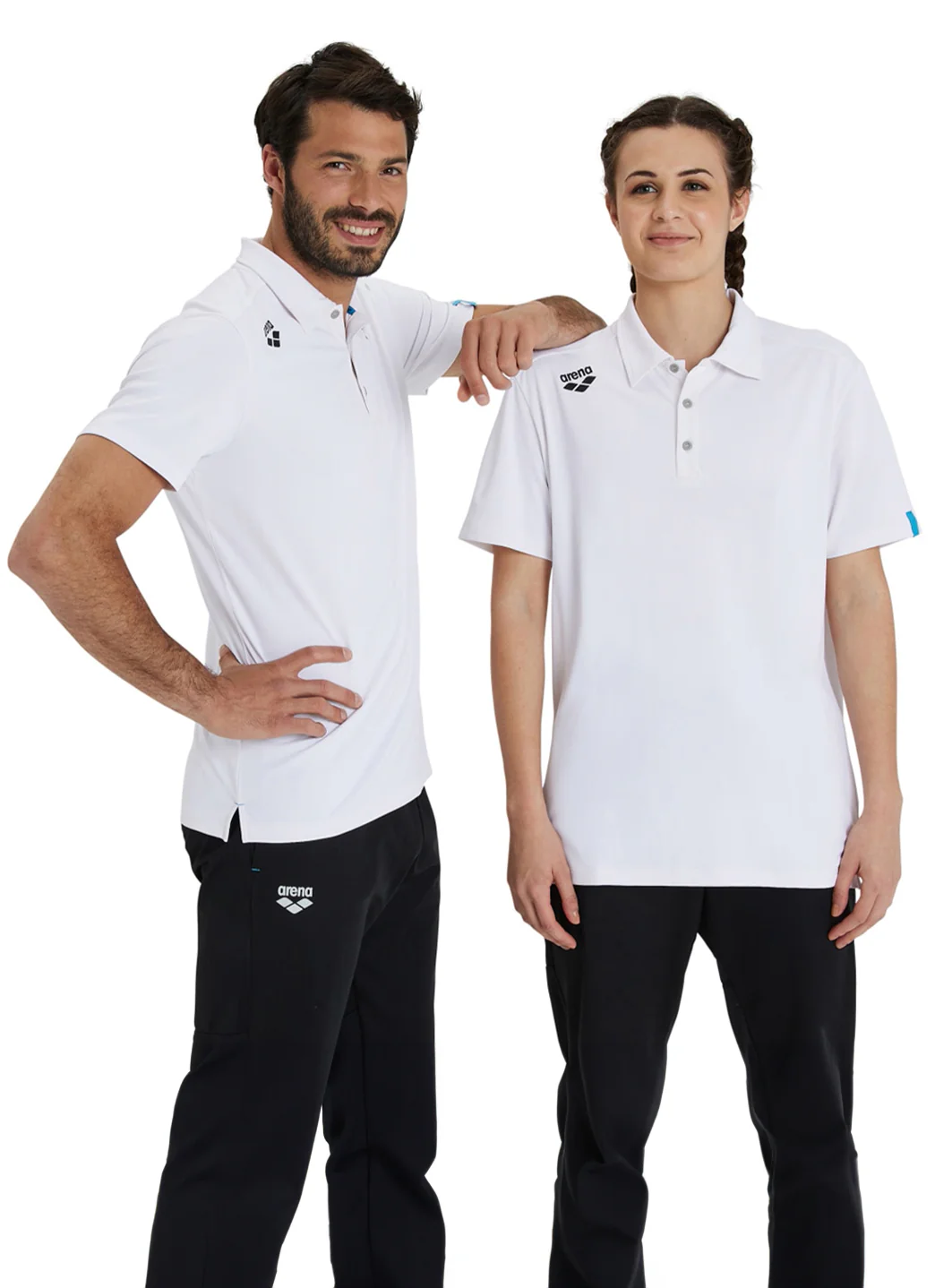 Arena Unisex Team Solid Short Sleeve Polo - Image 9
