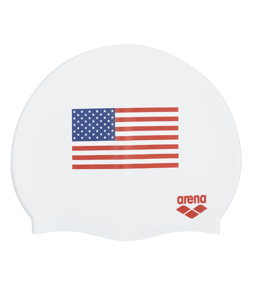Arena USA Silicone Swim Cap - Image 13
