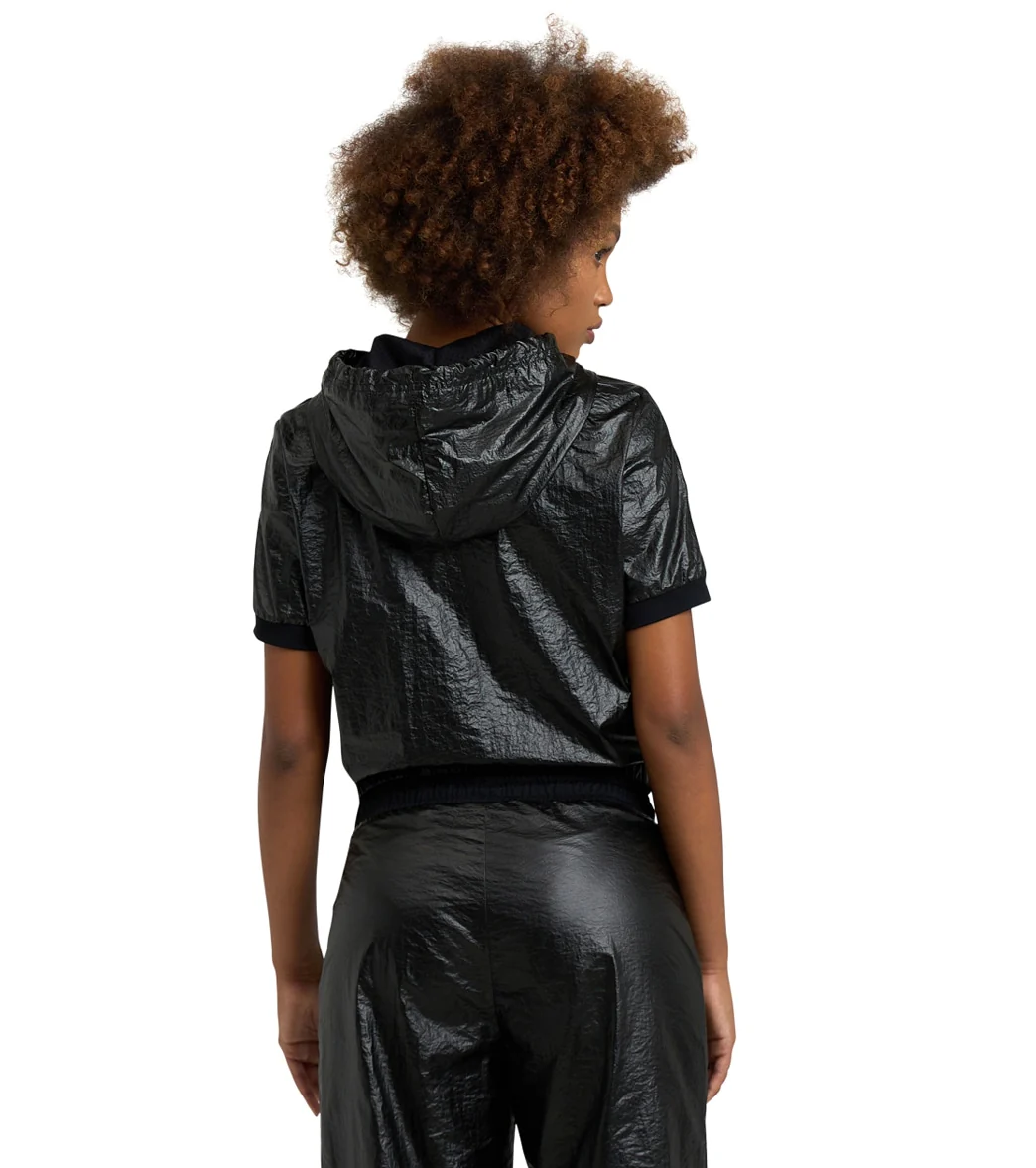 Arena Women's 50th Anniversary Black Hooded Jacket - Image 2