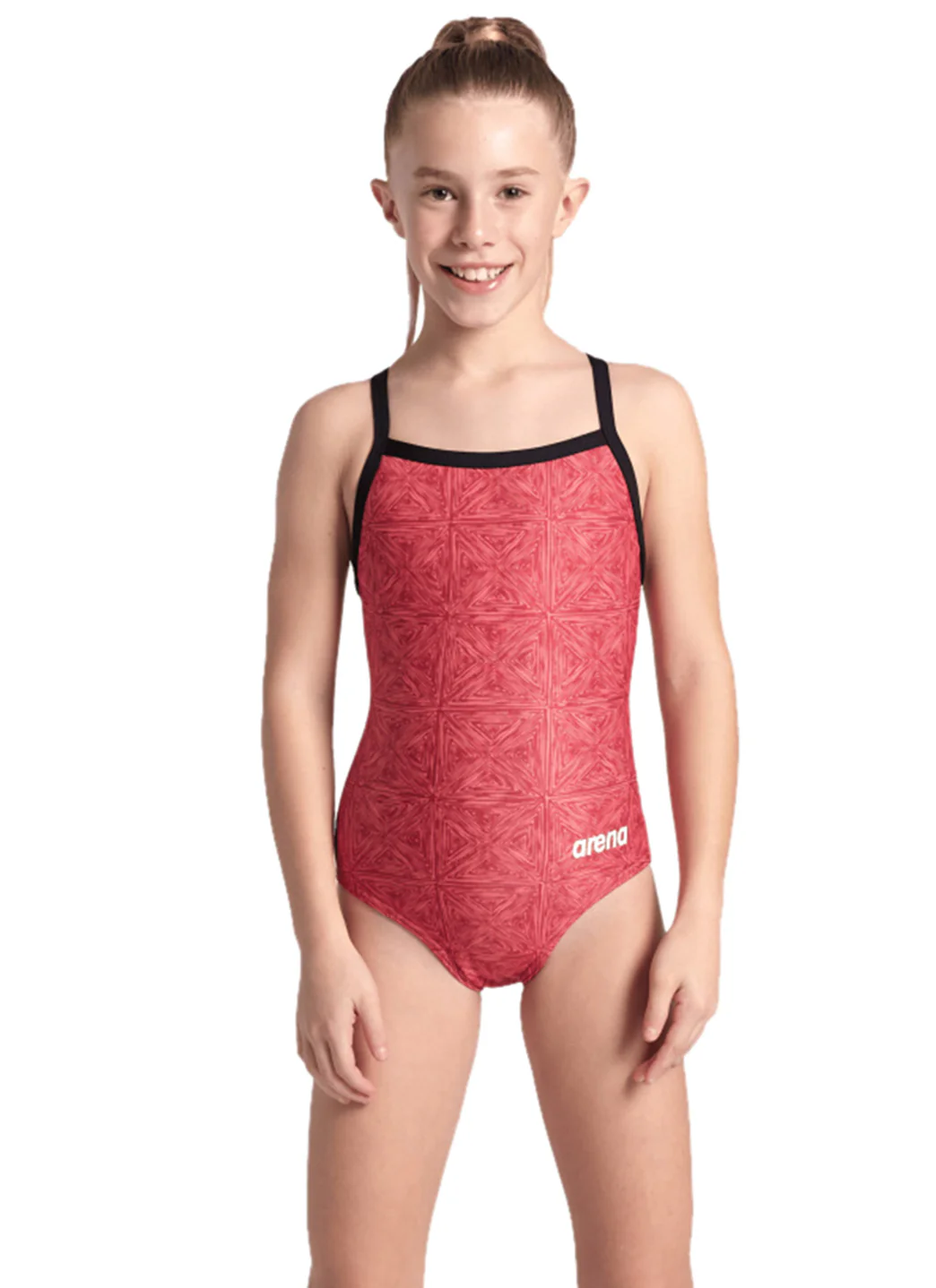 Arena Women's Abstract Tiles Lightdrop Back One Piece Swimsuit - Image 49