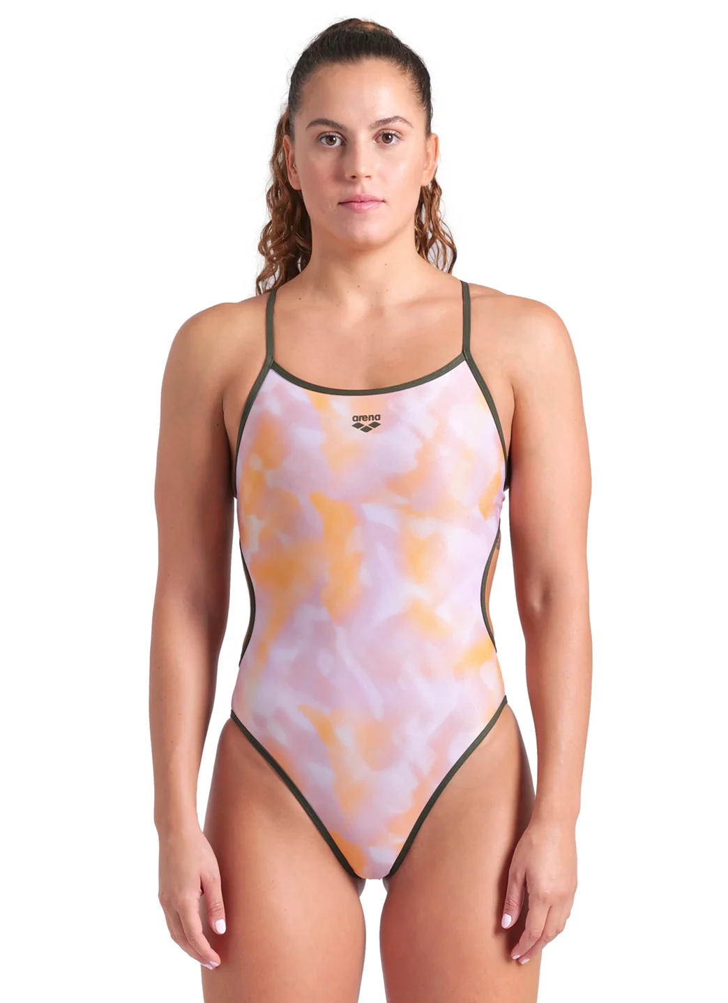 Arena Women's Allover Reversible Challenge Back One Piece Swimsuit - Image 2