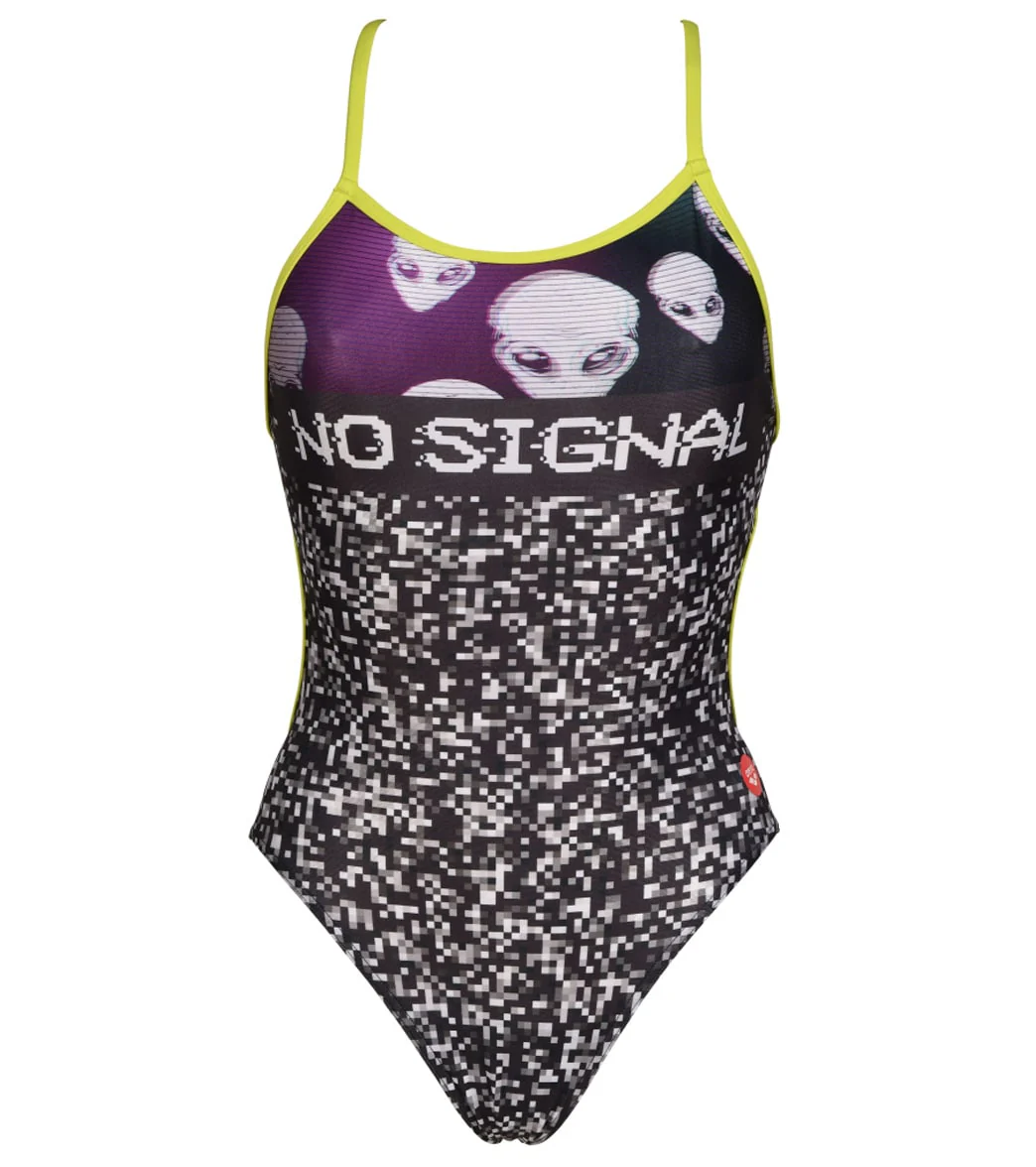 Arena Women's Crazy Lackback Placement One Piece Swimsuit - Image 6