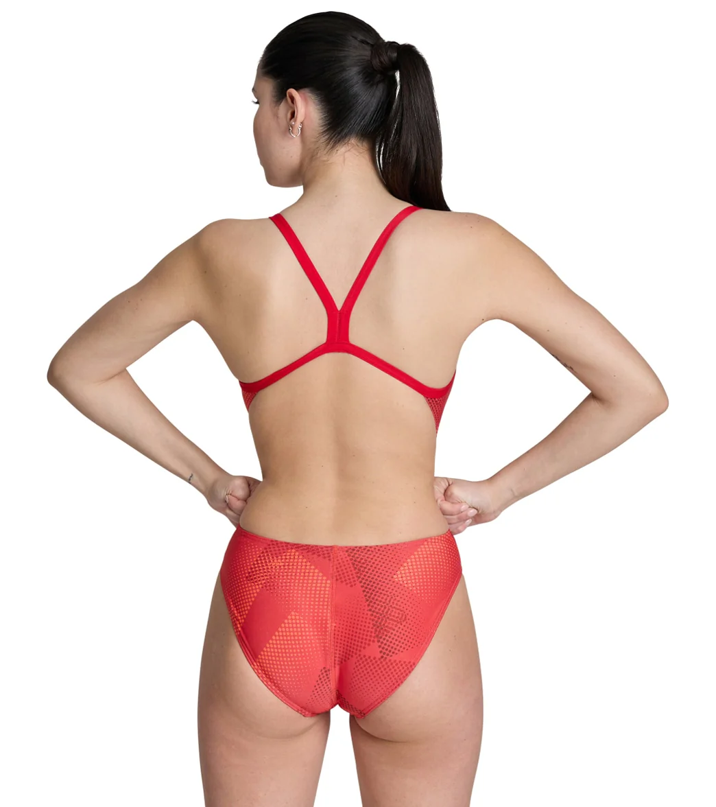 Arena Women's Halftone Challenge Back One Piece Swimsuit - Image 66