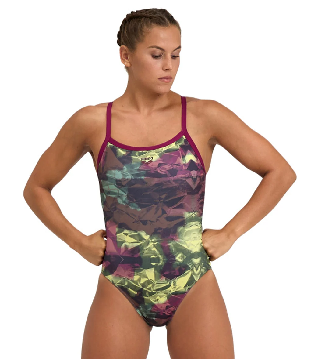 Arena Women's Hero Camo Challenge Back One Piece Swimsuit - Image 14
