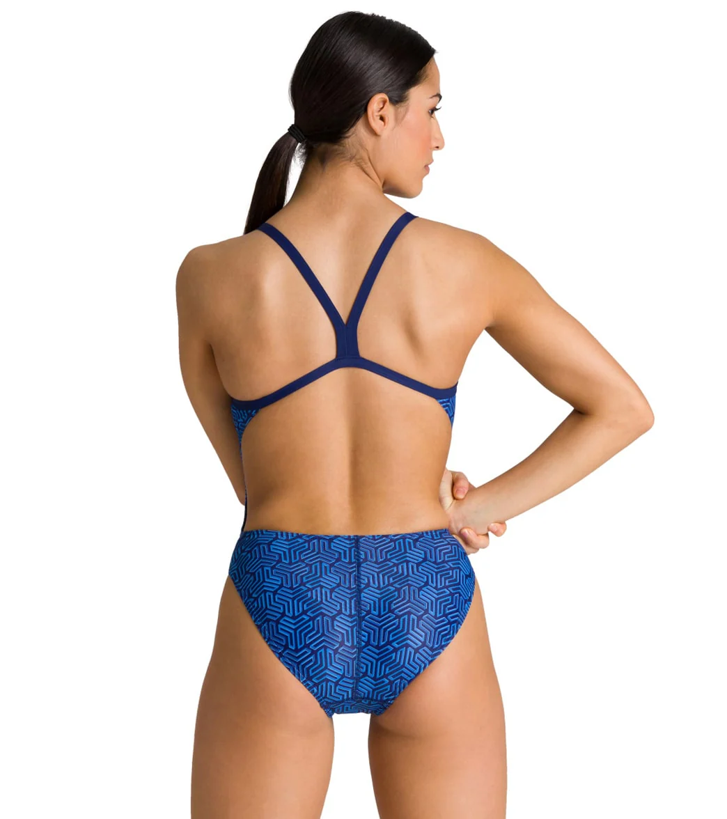 Arena Women's Kikko MaxLife Challenge Back One Piece Swimsuit - Image 71