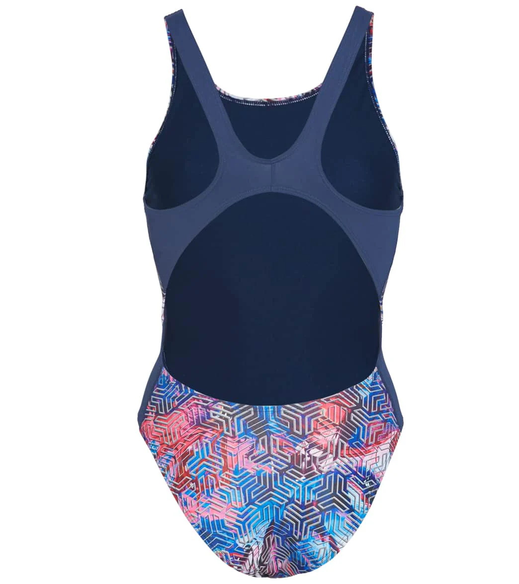 Arena Women's Kikko Swim Tech One Piece Swimsuit - Image 6