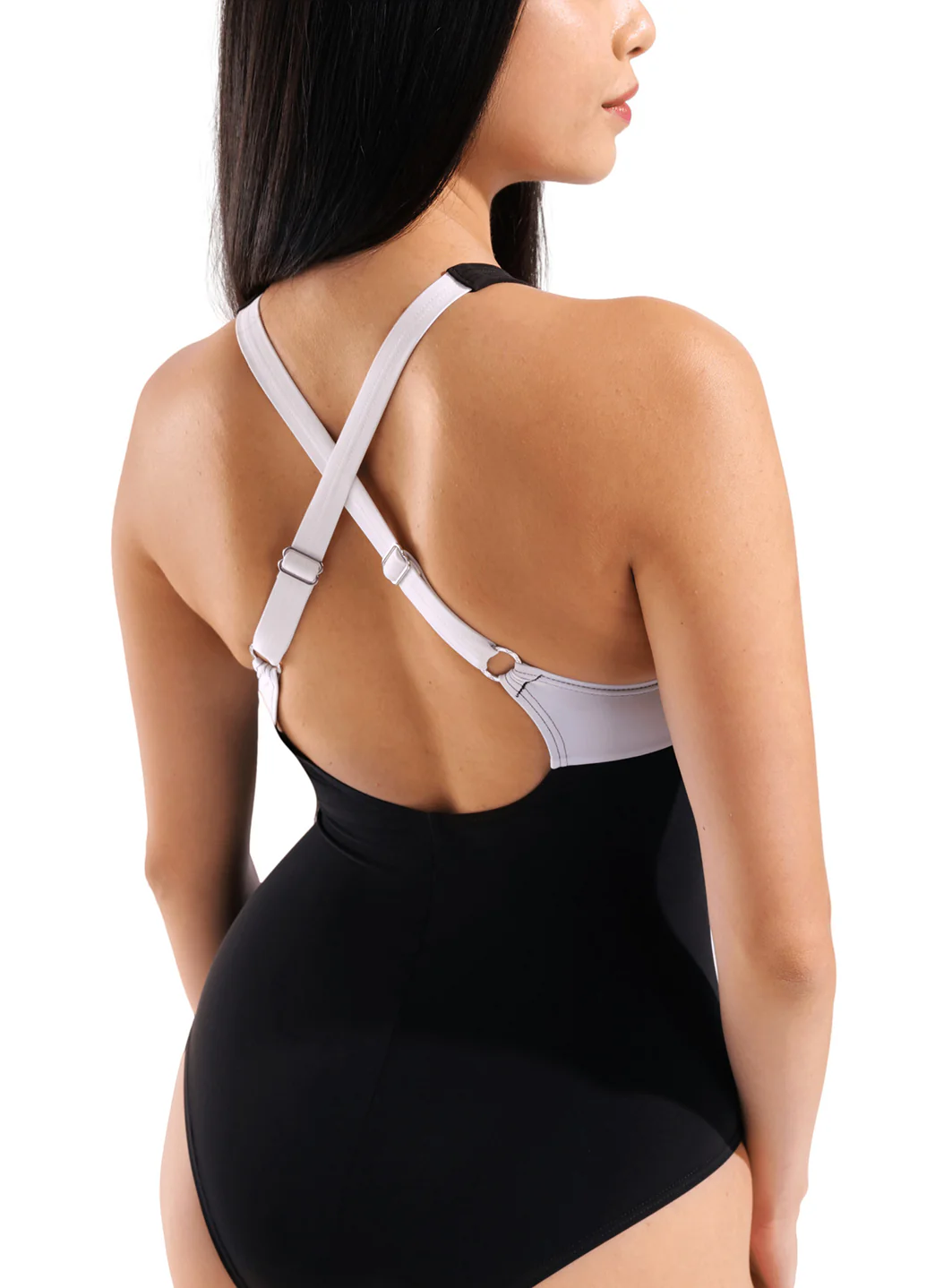 Arena Women's Linda Colorblock Cross Back One Piece Swimsuit - Image 21