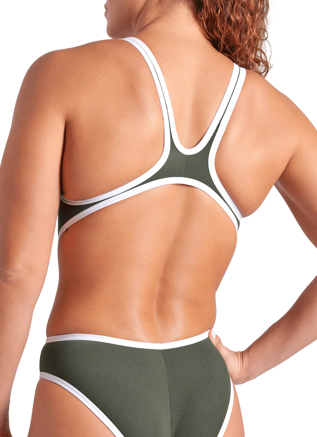 Arena Women's One Big Logo Tech Back One Piece Swimsuit - Image 28