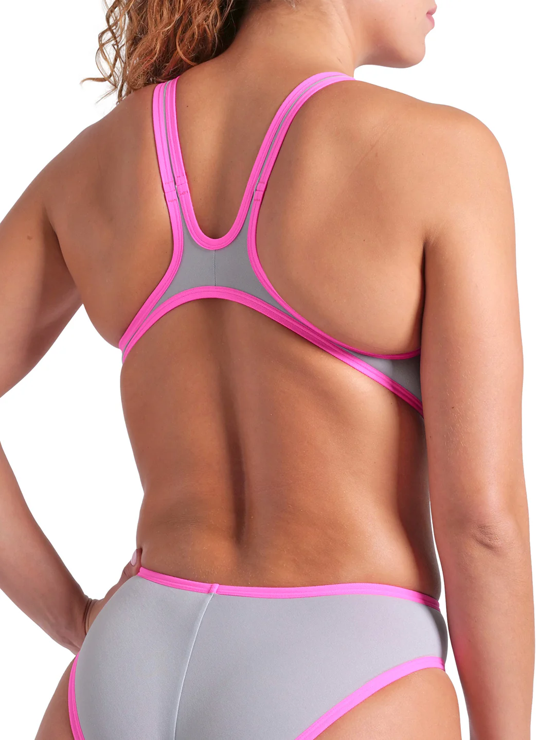 Arena Women's One Big Logo Tech Back One Piece Swimsuit - Image 35