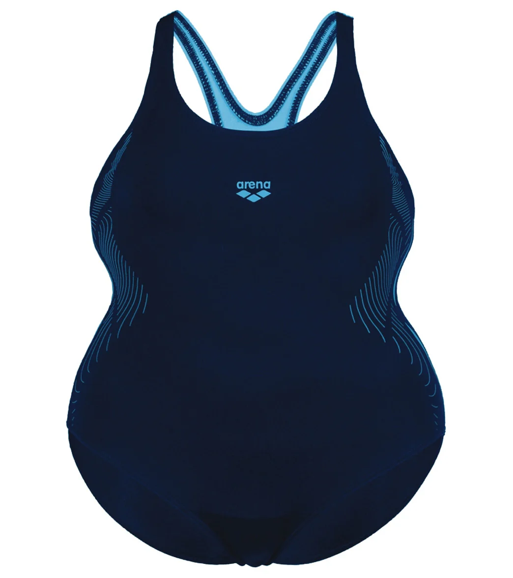 Arena Women's Plus Size Graphic Plus One Piece Swimsuit - Image 13