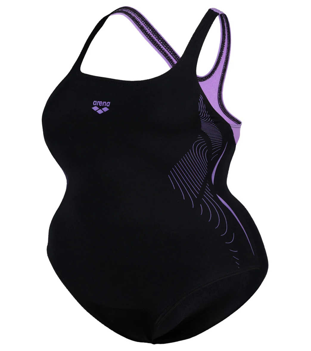Arena Women's Plus Size Graphic Plus One Piece Swimsuit - Image 2