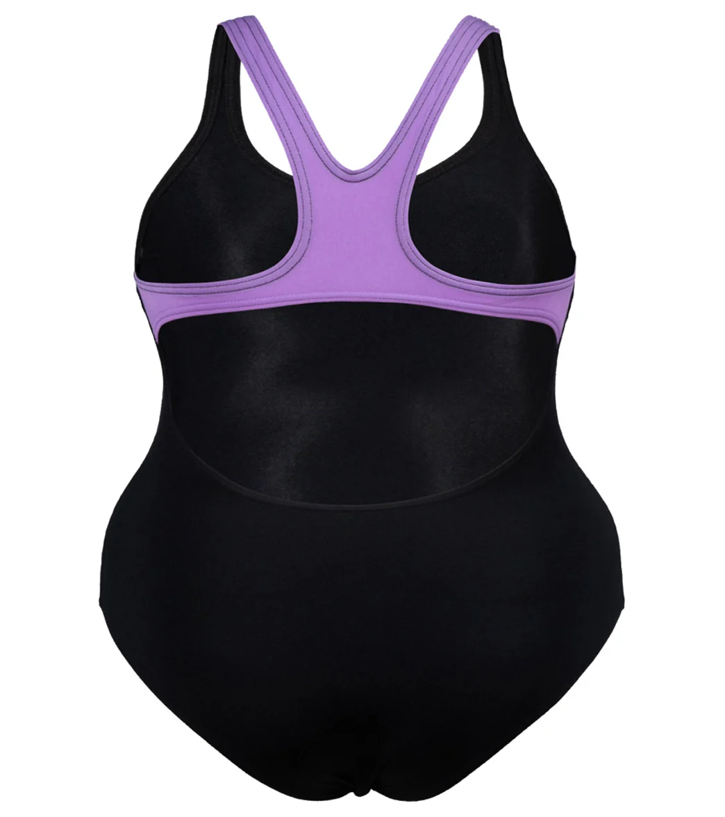 Arena Women's Plus Size Graphic Plus One Piece Swimsuit - Image 3