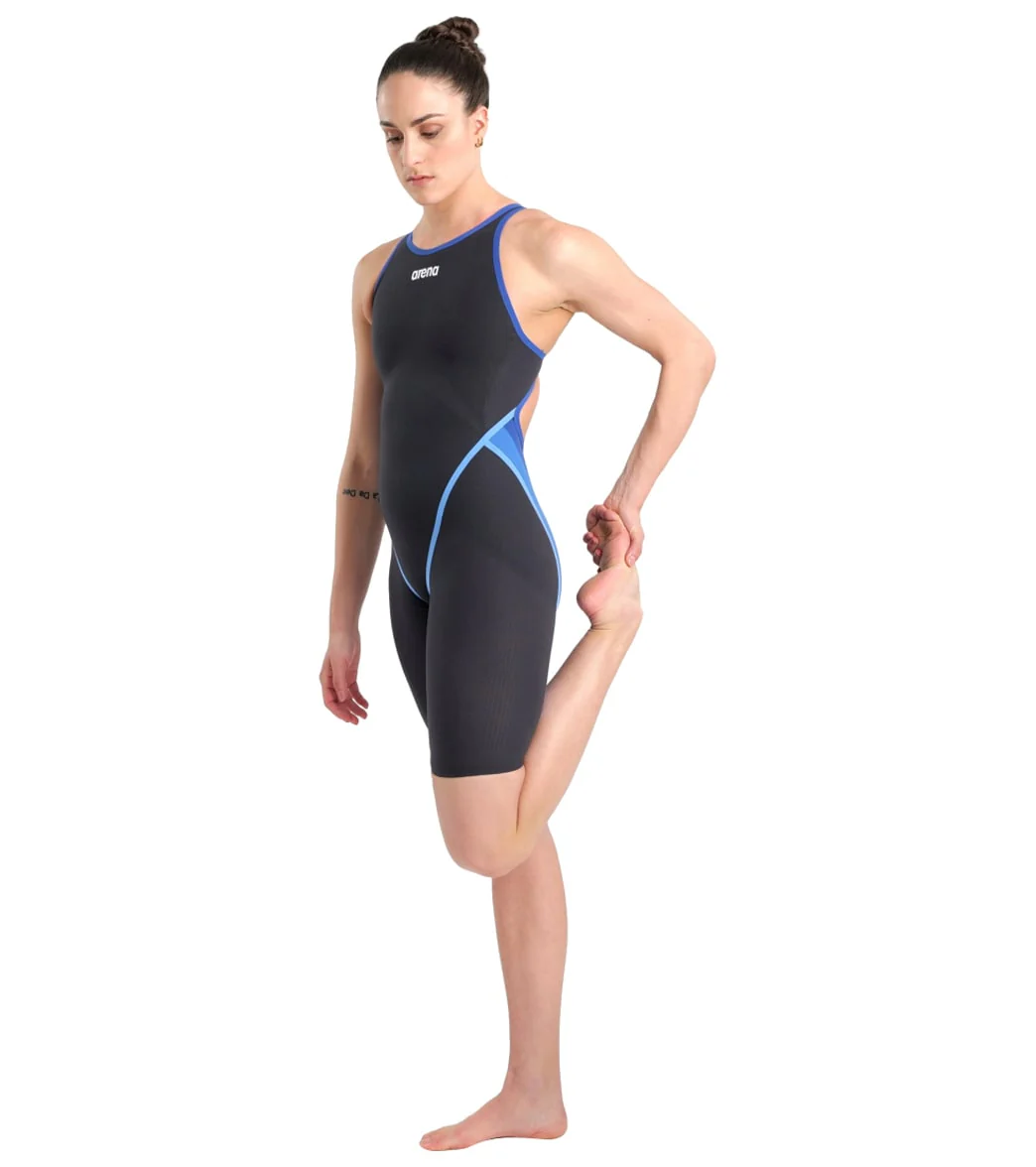 Arena Women's Powerskin Carbon Core FX SL Anthracite Limited Edition Open Back Tech Suit Swimsuit - Image 3