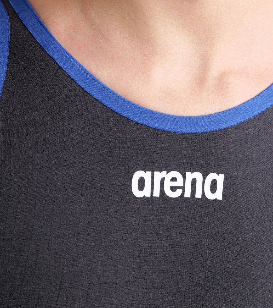Arena Women's Powerskin Carbon Core FX SL Anthracite Limited Edition Open Back Tech Suit Swimsuit - Image 4