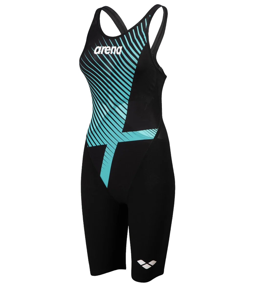 Arena Women's Powerskin Carbon Glide SL Diamonds LE Open Back Tech Suit Swimsuit - Image 9