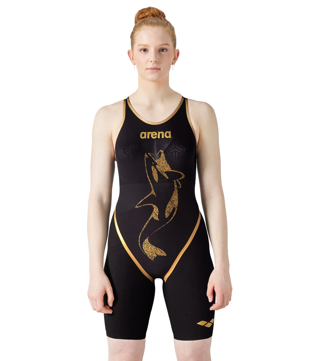 Arena Women's Powerskin Carbon Glide SL LE Lydia Jacoby Open Back Tech Suit Swimsuit - Image 12