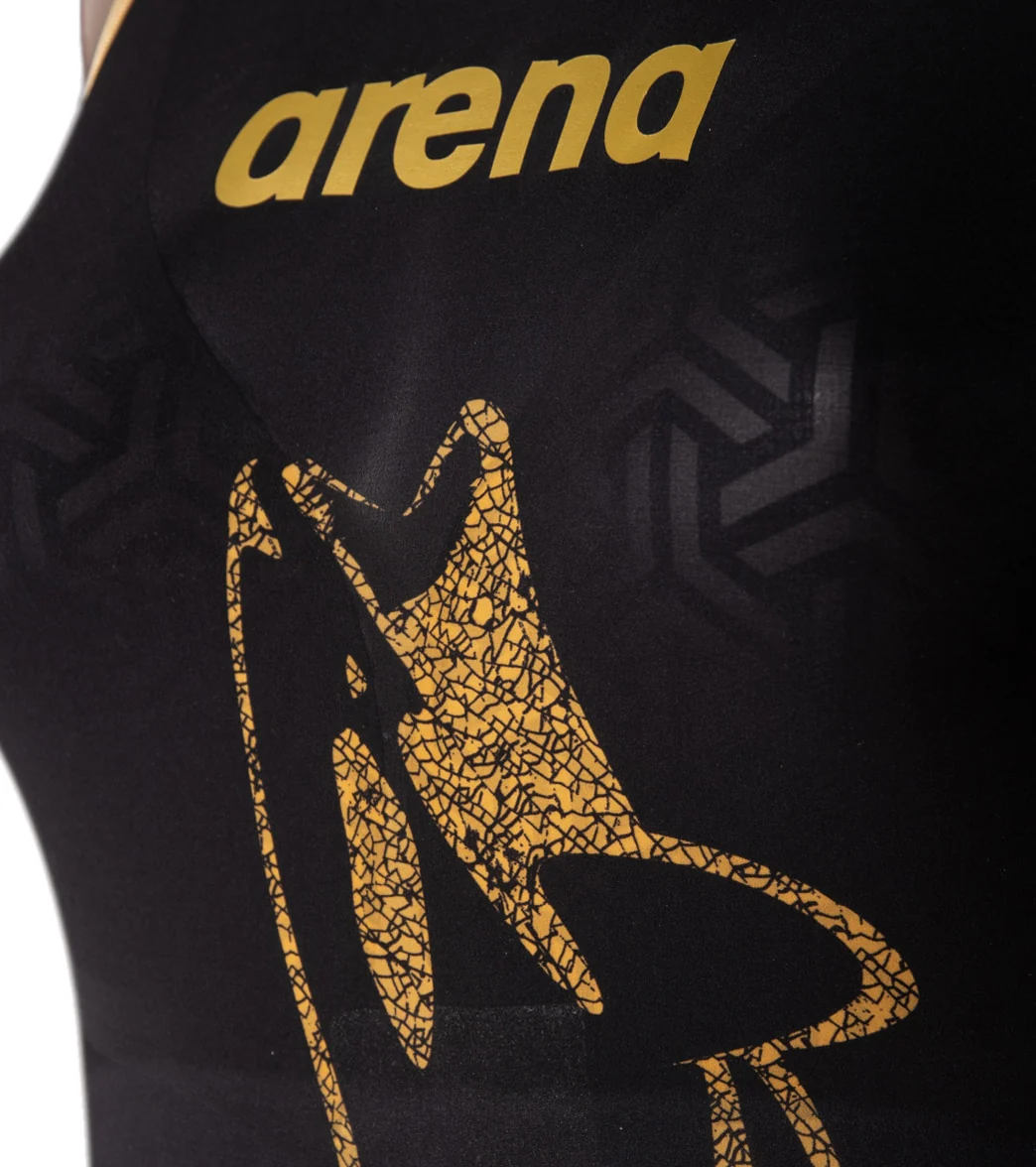 Arena Women's Powerskin Carbon Glide SL LE Lydia Jacoby Open Back Tech Suit Swimsuit - Image 4