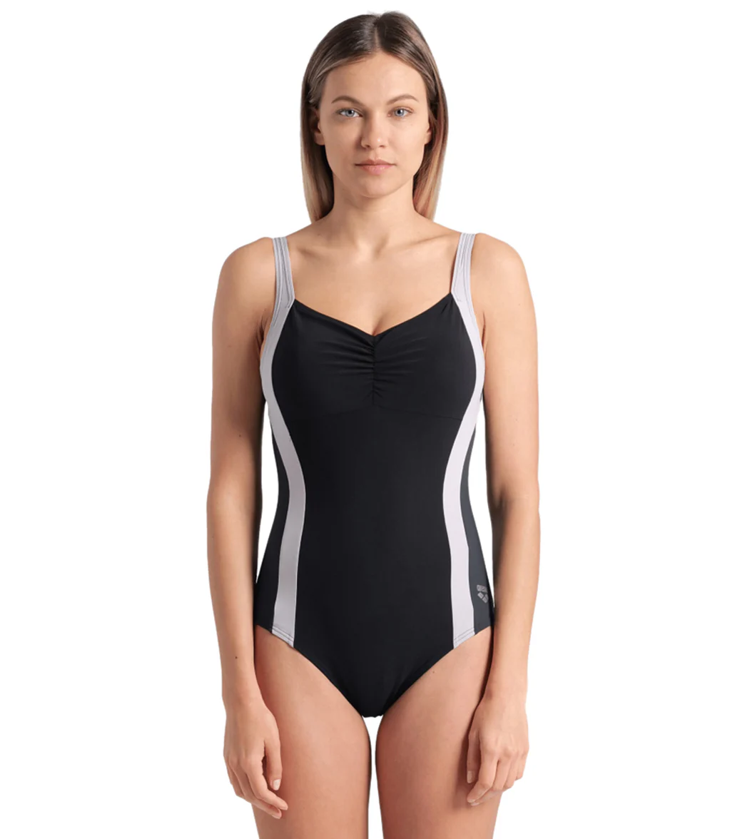Arena Women's Rita Squared Back One Piece Swimsuit - Image 14