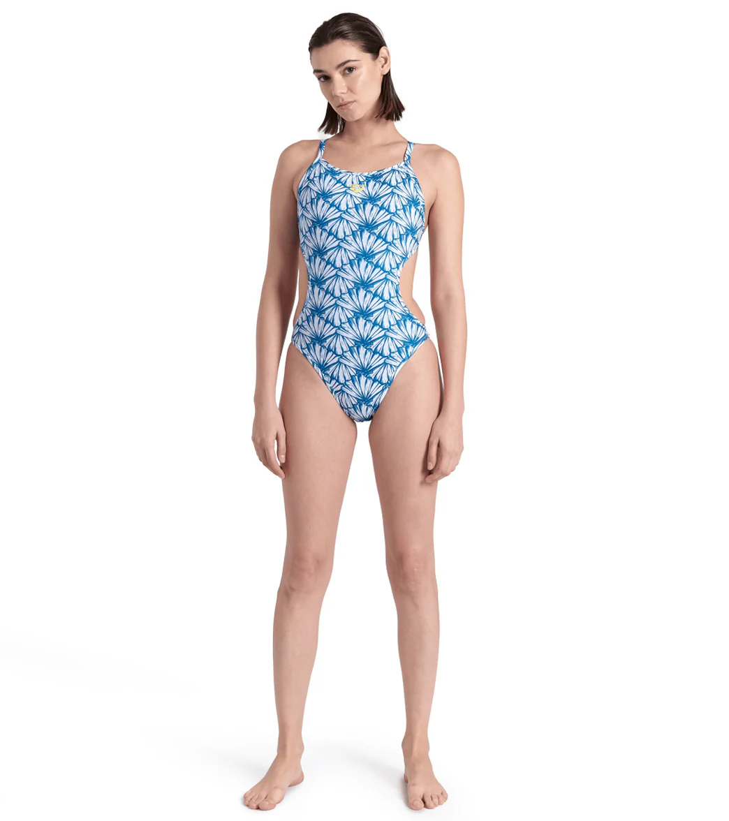Arena Women's Rule Breaker Hooked Reversible One Piece Swimsuit - Image 30
