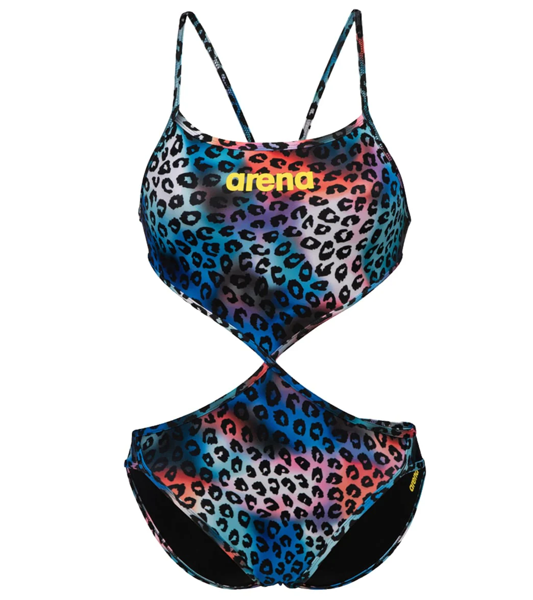 Arena Women's Rule Breaker Twist'N'Mix One Piece Swimsuit - Image 46