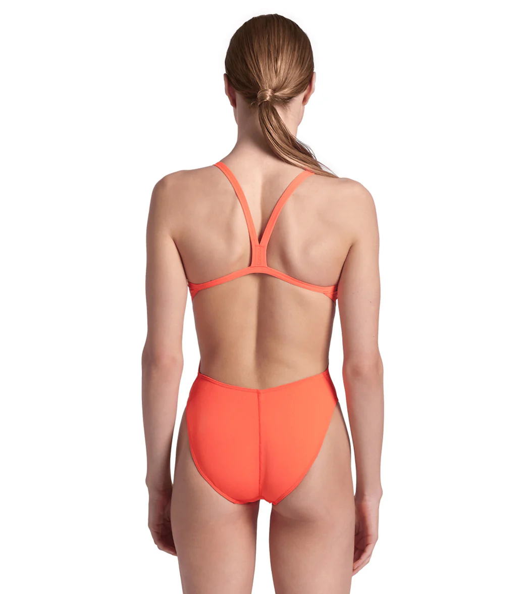 Arena Women's Solid Challenge Back One Piece Swimsuit - Image 111
