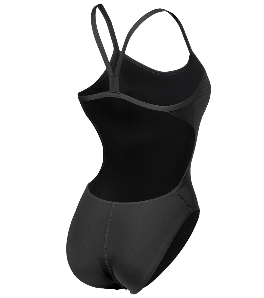 Arena Women's Solid Challenge Back One Piece Swimsuit - Image 72