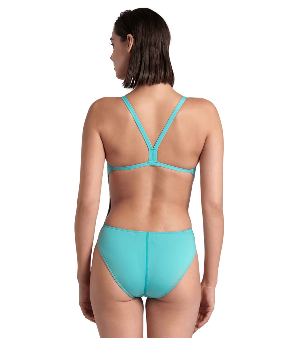 Arena Women's Solid Challenge Back One Piece Swimsuit - Image 97