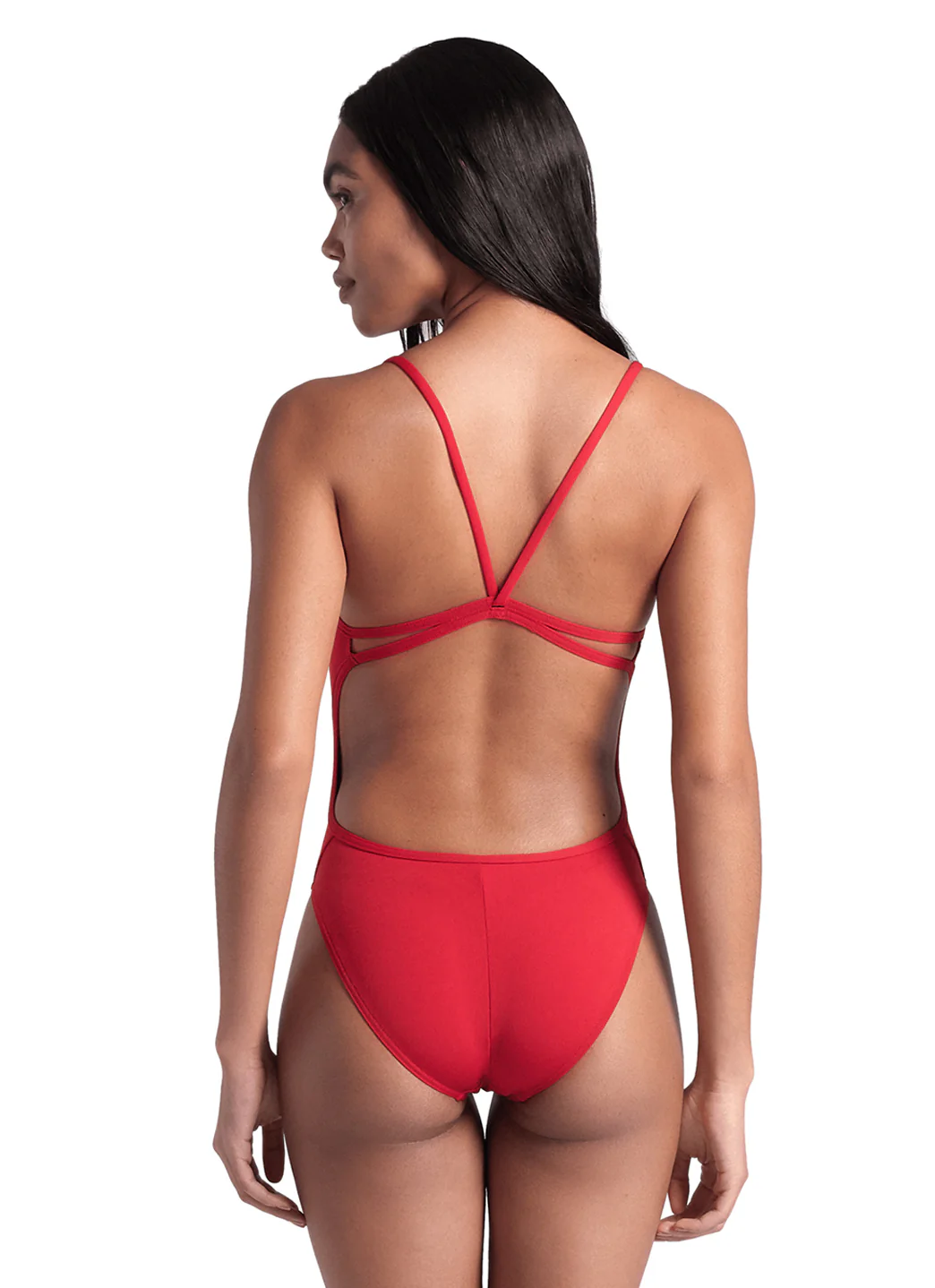 Arena Women's Solid Lace Back One Piece Swimsuit - Image 68
