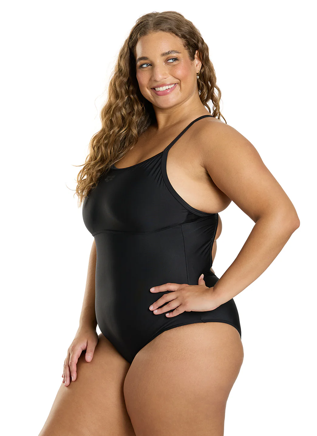 Arena Women's Solid Light Drop Back Chlorine Resistant One Piece Swimsuit - Image 96