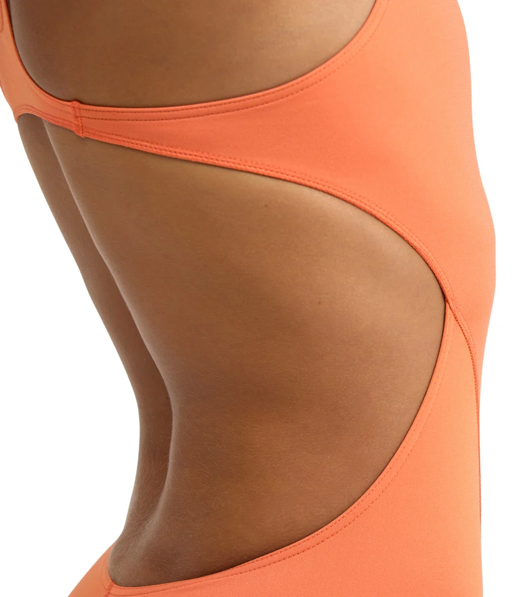 Arena Women's Solid Tech Back One Piece Swimsuit - Image 42