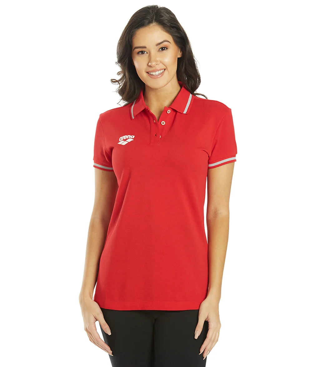 Arena Women's Team Line Short Sleeve Polo - Image 36