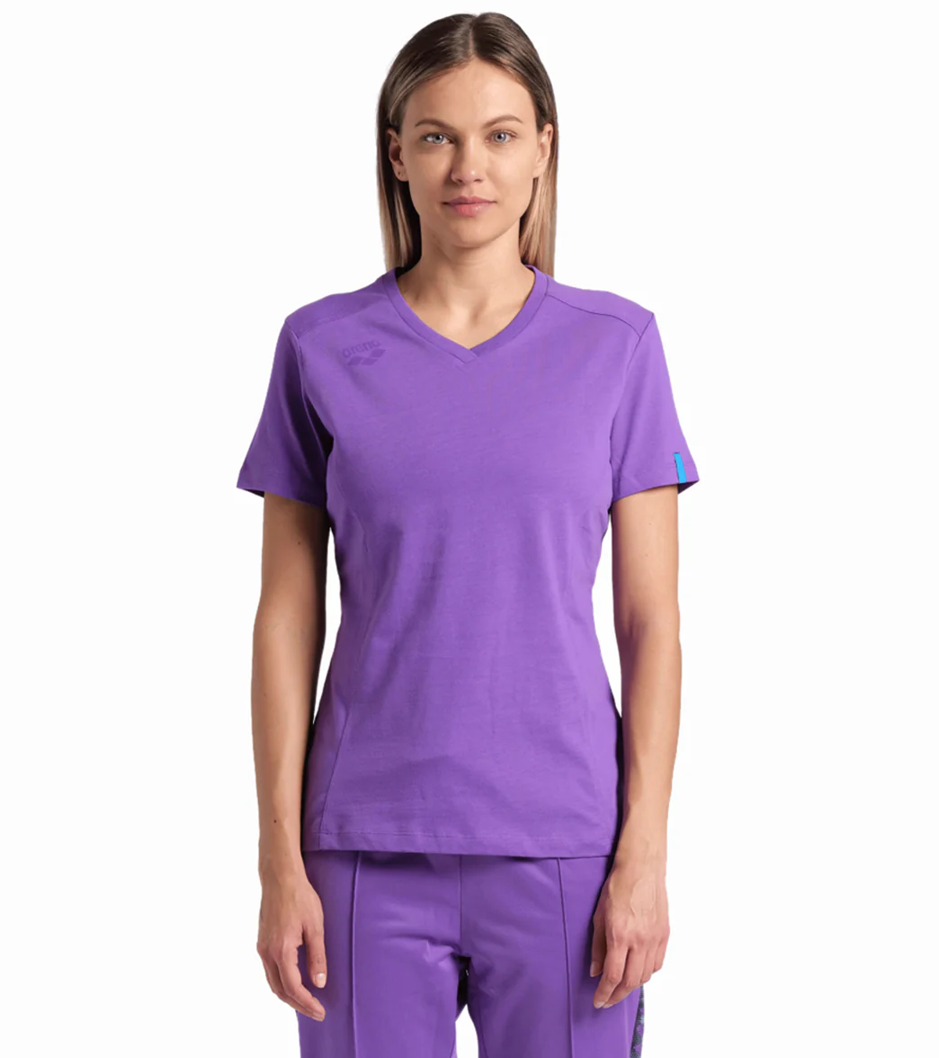 Arena Women's Team Panel Short Sleeve T-Shirt - Image 14