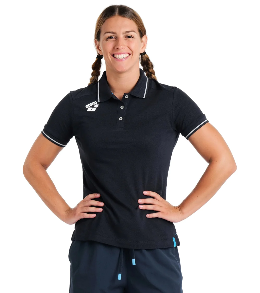 Arena Women's Team Solid Cotton Polo Shirt - Image 22