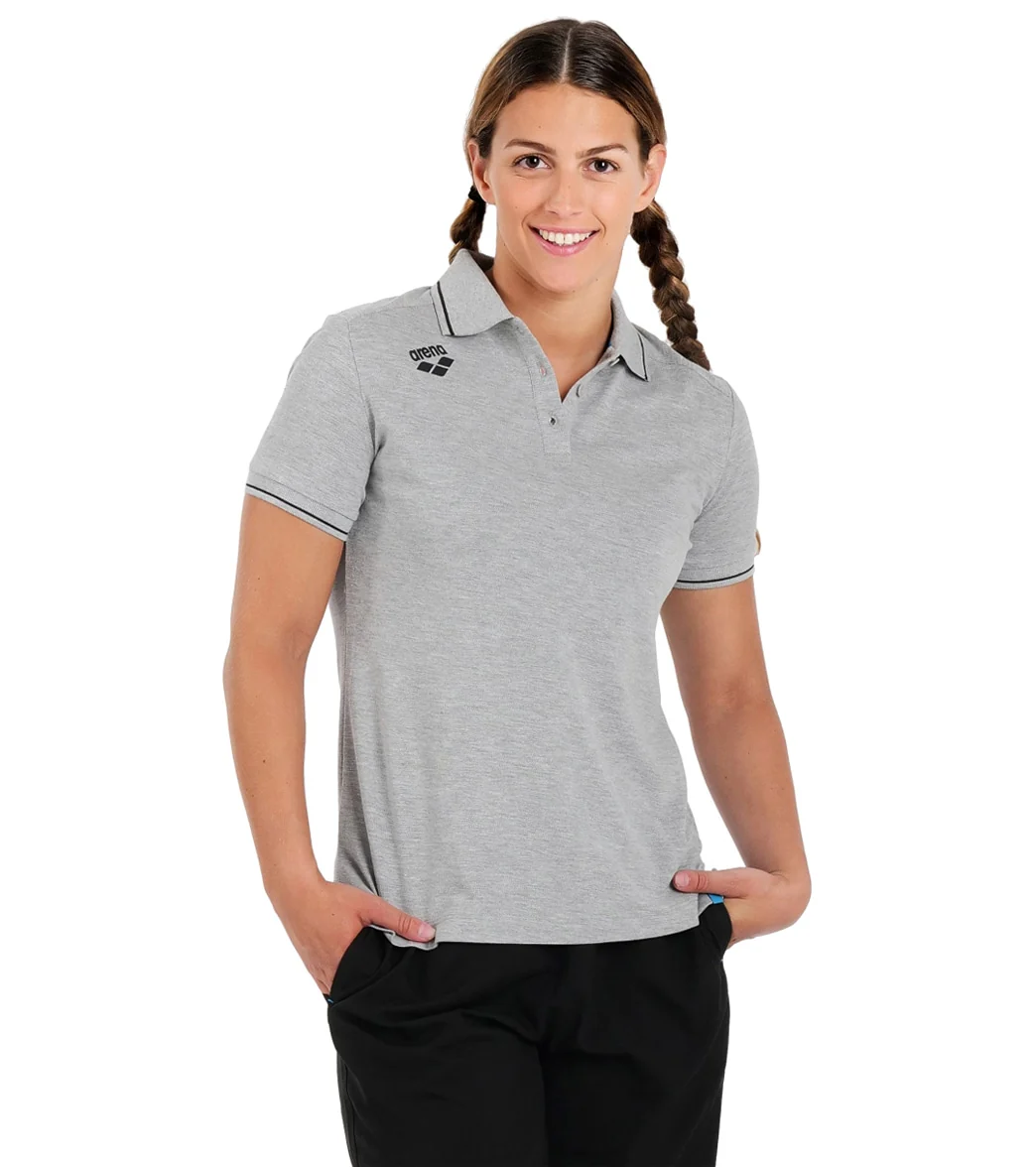 Arena Women's Team Solid Cotton Polo Shirt - Image 7