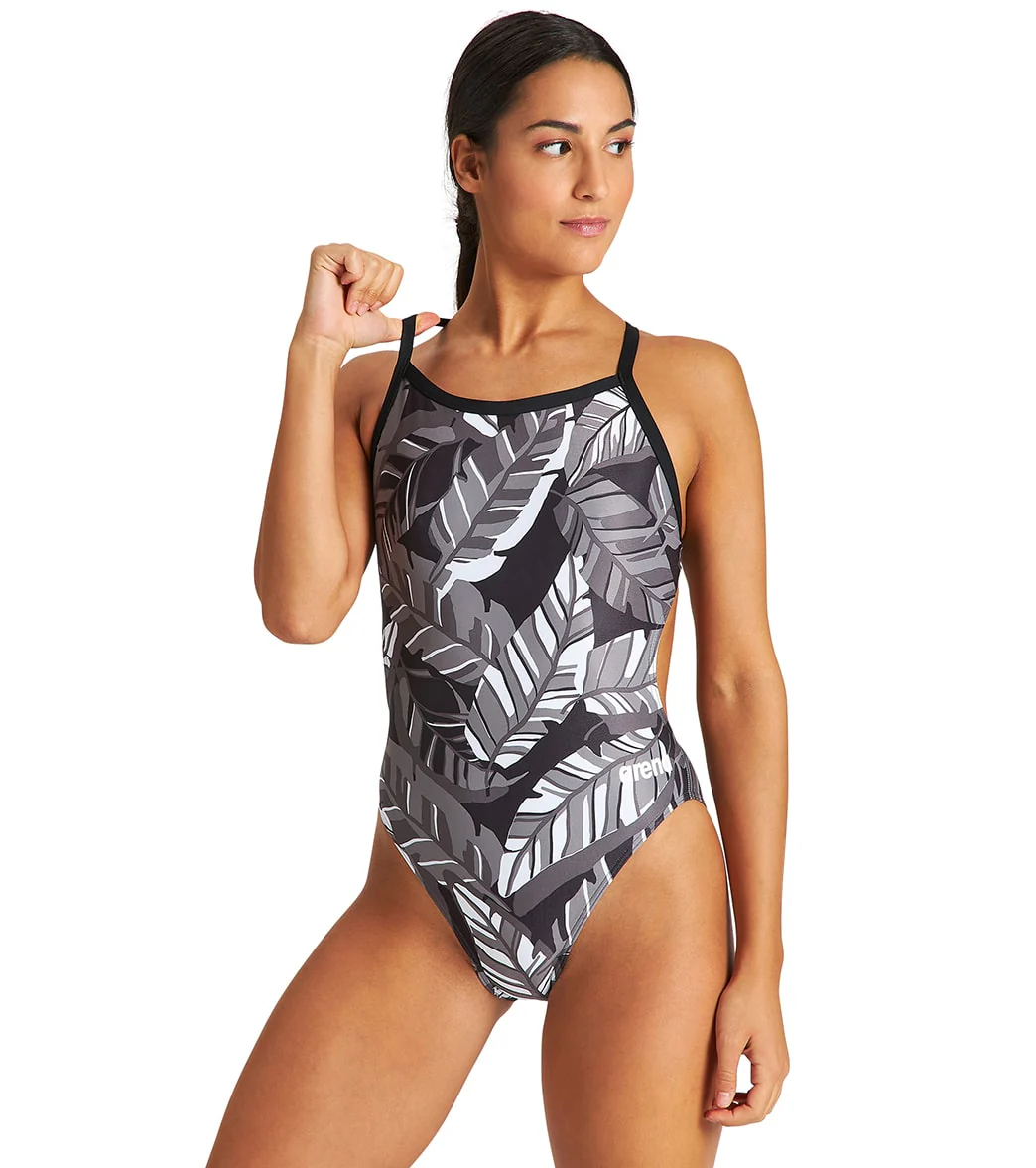 Arena Women's Tropicals Challenge Back One Piece Swimsuit - Image 3