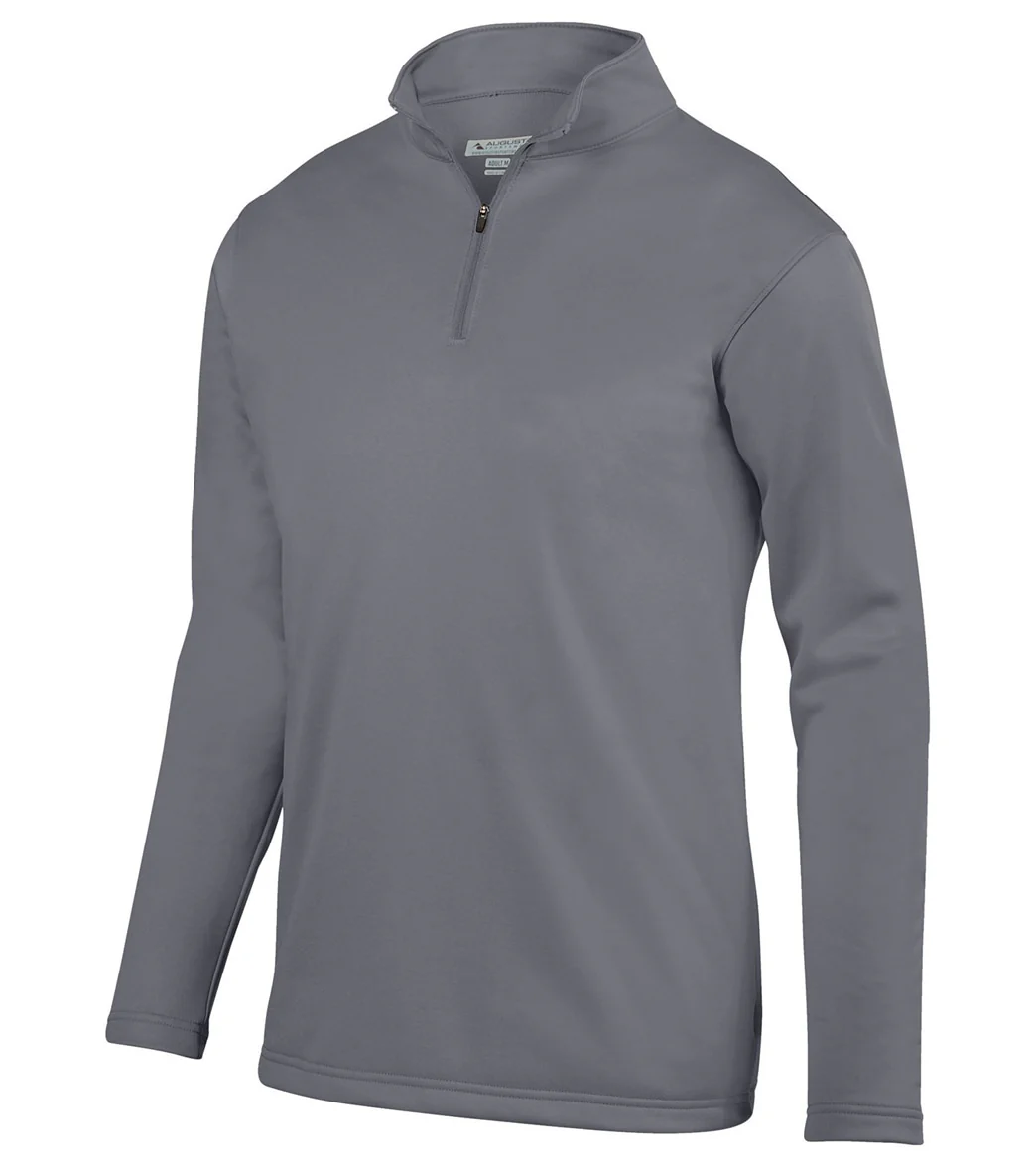 Augusta Sportswear Men's Wicking Fleece Quarter Zip Pullover - Image 19
