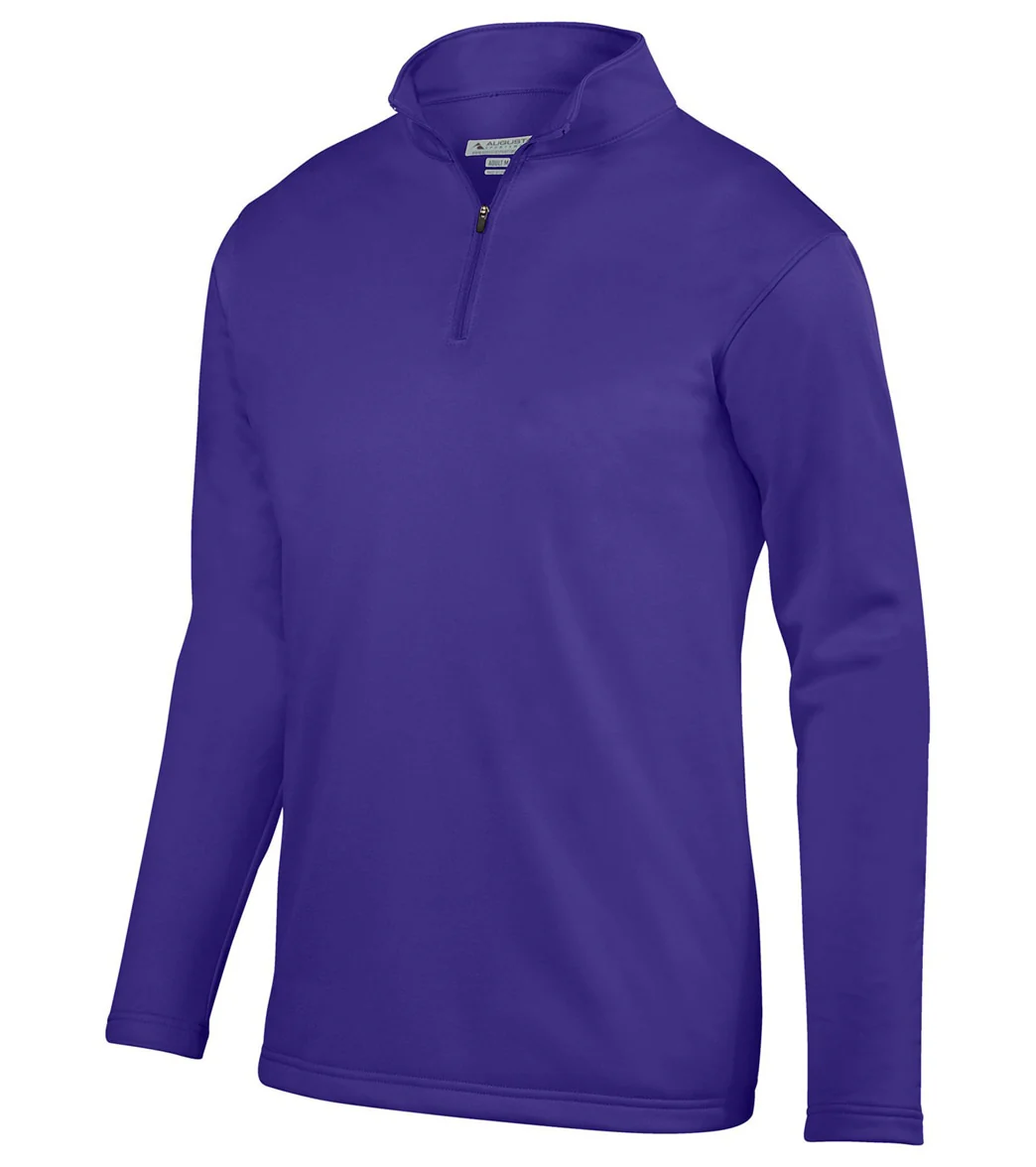 Augusta Sportswear Men's Wicking Fleece Quarter Zip Pullover - Image 46